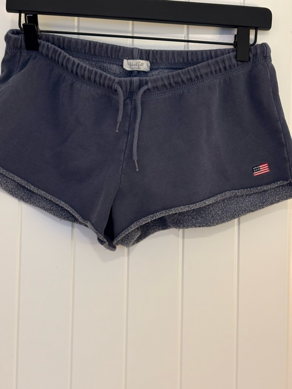 Brandy Melville Cozy Heather Navy Drawstring Women’s Shorts